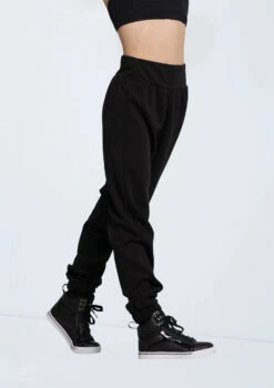 Weissman High Rise Joggers -Dance Clothing Store 14323 black 5470t 69652.1694131102