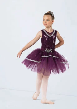Weissman Just The Way You Are -Dance Clothing Store 14396 eggplant 1458 22444.1698817150