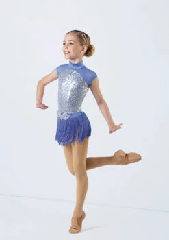 Weissman Born To Be Brave -Dance Clothing Store 14454 periwinkle 0998 60908.1698713345