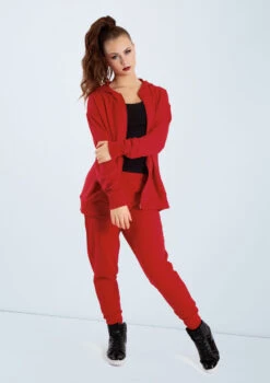 Weissman Boys Track Jacket -Dance Clothing Store AH11975 red 0635 25408.1678890571