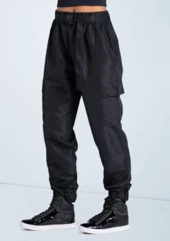Weissman Belted Cargo Pants -Dance Clothing Store AH12406 black 16347 40914.1698840265