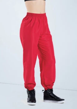 Weissman Mid Rise Track Pants 7 Weissman Mid Rise Track Pants -Dance Clothing Store AH12549 red 120 99522.1678890642