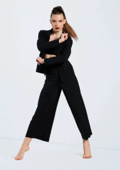 Weissman Stretch Suit Blazer -Dance Clothing Store AH12576 black 454 26999.1698840275