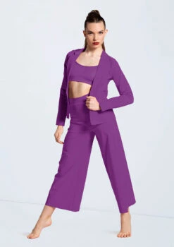 Weissman Stretch Suit Blazer -Dance Clothing Store AH12576 electricpurple 82 85754.1678890656