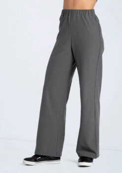 Weissman Bootcut French Terry Pants 7 Weissman Bootcut French Terry Pants -Dance Clothing Store AH13223 gray 500 copy 42045.1698840275