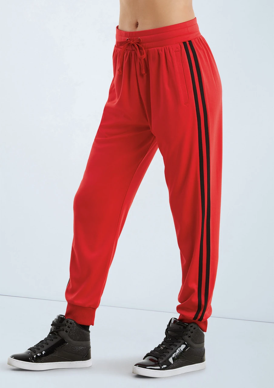 Weissman Side Stripe Track Pants 1 Weissman Side Stripe Track Pants
