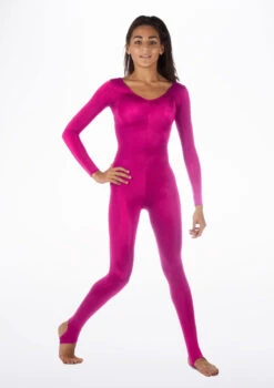 Alegra Shiny Blaine Catsuit -Dance Clothing Store ALC0290 MAIN MAG 85358.1678871242