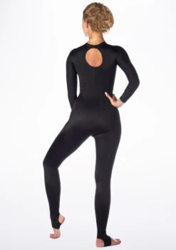 Alegra Shiny Aspen Catsuit -Dance Clothing Store ALC0292 BACKM BLK 41756.1678871305