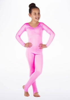 Alegra Girls Shiny Blaine Catsuit -Dance Clothing Store ALC5290 MAIN FPK 66700.1675211025