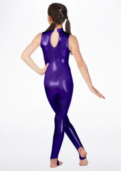 Alegra Girls Metallic Rhona Unitard -Dance Clothing Store ALC5291 MAIN MPU 19457.1678871800