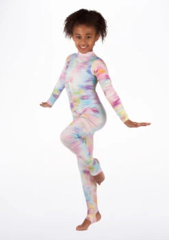 Alegra Girls Patterned Aspen Catsuit -Dance Clothing Store ALC5292P MAIN 1 84914.1678871860