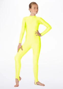 Alegra Girls Shiny Aspen Catsuit -Dance Clothing Store ALC5292 MAIN FYE 30392.1678871877
