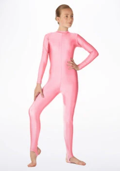 Alegra Girls Shiny Aspen Catsuit -Dance Clothing Store ALC5292 MAIN PNK 51284.1678871877