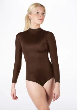 Alegra Shiny Ashlyn Leotard -Dance Clothing Store ALL0211 MAIN BRN 27420.1678873127
