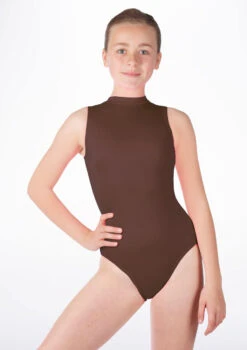 Alegra Girls Shiny Verity Leotard -Dance Clothing Store ALL5210 MAIN BRN 88246.1678874171