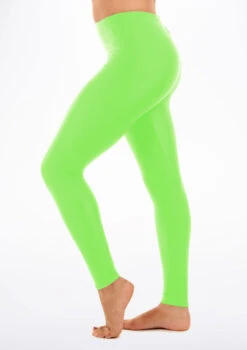 Alegra Shiny Footless Leggings -Dance Clothing Store ALP0204 MAIN FGR 64682.1678874983