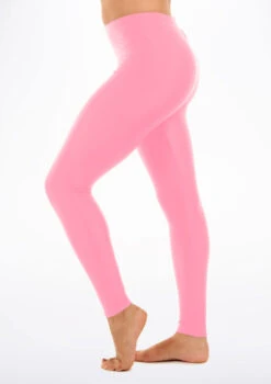 Alegra Shiny Footless Leggings -Dance Clothing Store ALP0204 MAIN PNK 17778.1678874983