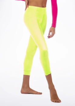 Alegra Shiny Crop Leggings -Dance Clothing Store ALP0206 MAIN FYE 18778.1678875058