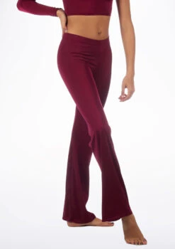 Alegra Shiny Jazz Pants -Dance Clothing Store ALP0208 MAIN BUR 85644.1678875099
