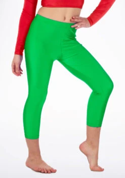 Alegra Girls Shiny Crop Leggings -Dance Clothing Store ALP5206 MAIN VER 85250.1678876136