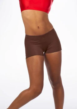 Alegra Shiny Hotpants 32 Alegra Shiny Hotpants -Dance Clothing Store ALR0260S MAIN BRN 42775.1678876193