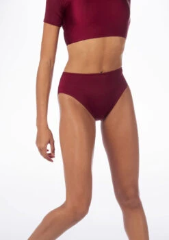 Alegra Shiny Dance Briefs -Dance Clothing Store ALR0280S MAIN BUR 36808.1678876225