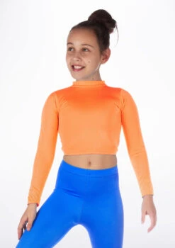 Alegra Girls Shiny Raya Dance Top -Dance Clothing Store ALS5267 MAIN FOR 35529.1688166931