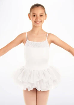 Bloch Desdemona Girls Tutu Dress -Dance Clothing Store BLCL7120 MAIN WHT 44481.1678880704