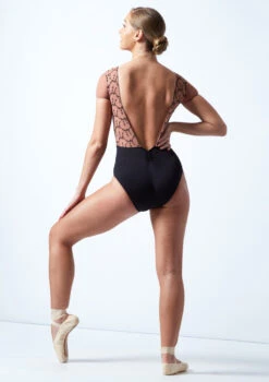 Ballet Rosa Cap Sleeve Embroidered Leotard -Dance Clothing Store CORALIE TOF BACK 1 85113.1678926722