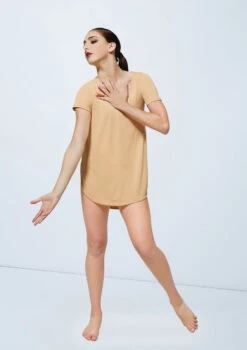 Weissman Oversized Favorite Tee Dress 18 Weissman Oversized Favorite Tee Dress -Dance Clothing Store D10565 newnude 736 77060.1678890769