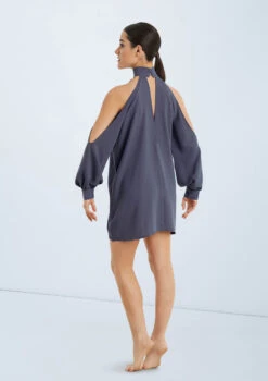 Weissman Open Sleeve Overdress -Dance Clothing Store D10759 slateblue 020 77302.1678890789