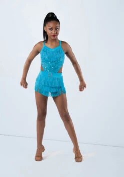 Weissman Can You Do This -Dance Clothing Store D12439 turquoise 432 53343.1678890863