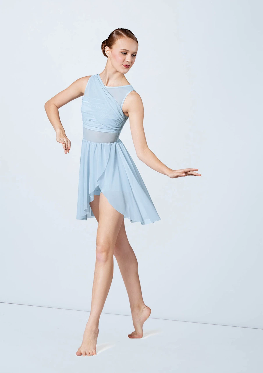 Weissman Mesh Wrap Dress 1 Weissman Mesh Wrap Dress