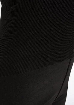 Mirella Body Warm Up Suit -Dance Clothing Store MIM1102 CROP2M BLK 58872.1675902437