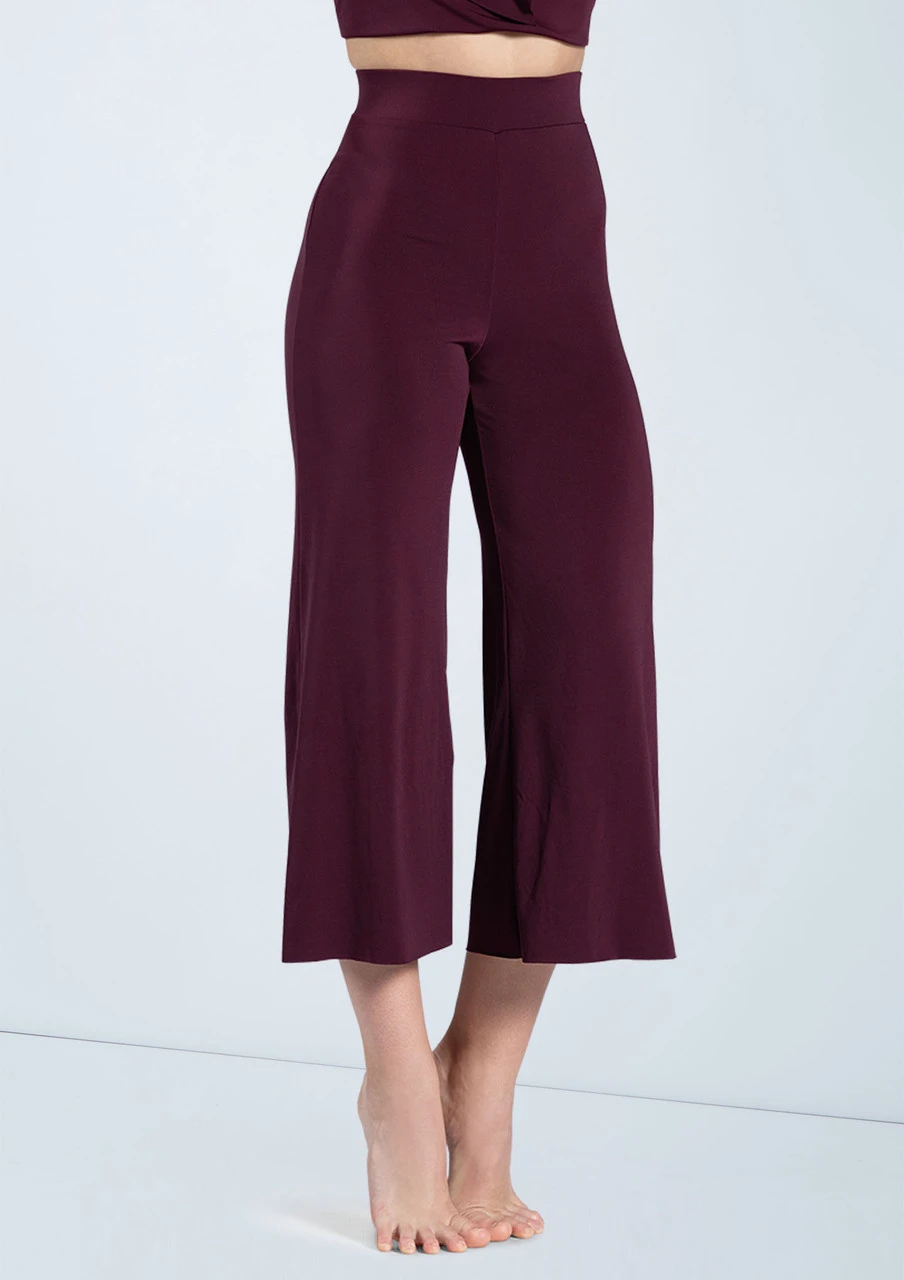 Weissman Matte Jersey Culottes 5 Weissman Matte Jersey Culottes - Image 5