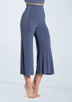 Weissman Matte Jersey Culottes 22 Weissman Matte Jersey Culottes -Dance Clothing Store MJ12791 slateblue 239 23162.1678891071