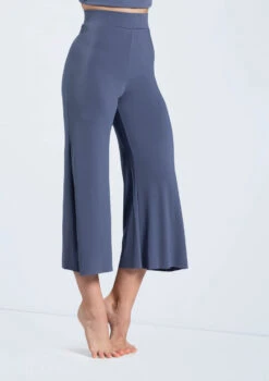 Weissman Matte Jersey Culottes 23 Weissman Matte Jersey Culottes -Dance Clothing Store MJ12791 slateblue 239 94955.1678891070