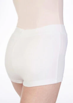 Move Dance Thalia Girls Dance Shorts -Dance Clothing Store MOR5011 BMAIN WHT 30613.1688080914