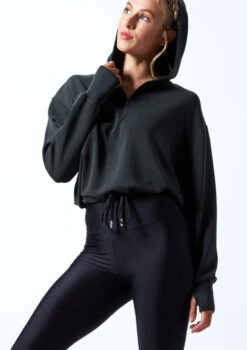 Move Dance Lilly Jersey Dance Hoodie -Dance Clothing Store MOZ0628 CHRCL FRONT 1T 26909.1696981188