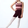 Move Dance Teen Mimi Striped Knit Dance Warm Up Suit