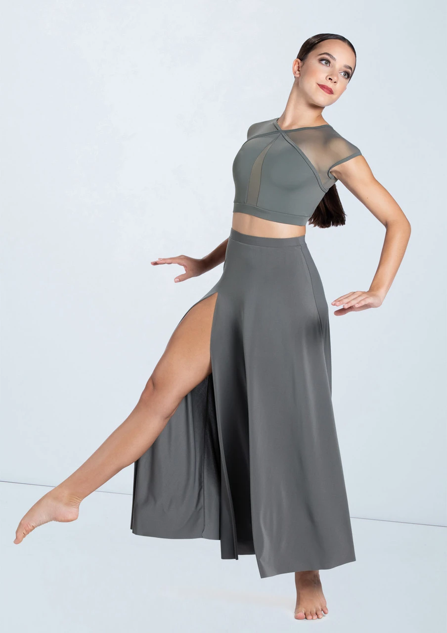 Weissman Illusion Mesh Crop Top 1 Weissman Illusion Mesh Crop Top