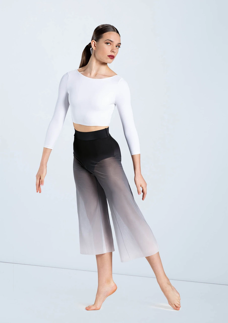 Weissman Boat Neck Crop Top 1 Weissman Boat Neck Crop Top