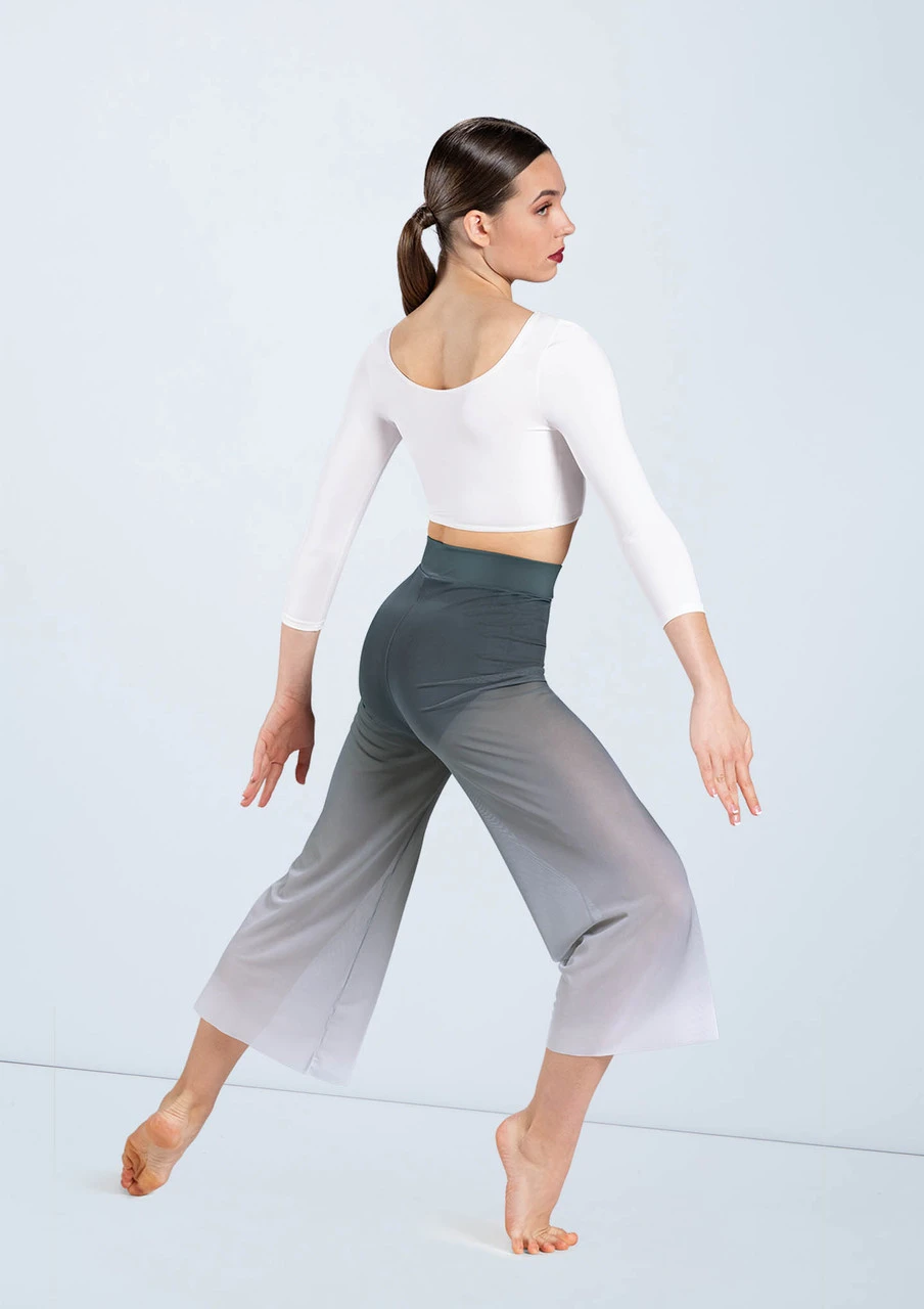 Weissman Boat Neck Crop Top 2 Weissman Boat Neck Crop Top - Image 2
