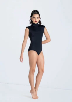 Weissman Strong Shoulder Leotard -Dance Clothing Store MT13224 black 469 20941.1678891252