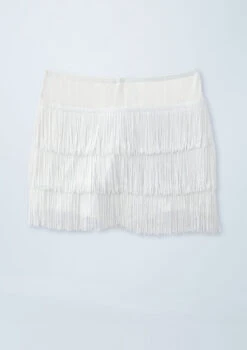 Weissman Fringe Shorts 12 Weissman Fringe Shorts -Dance Clothing Store MT3228 white offfigure 004 25950.1678891258