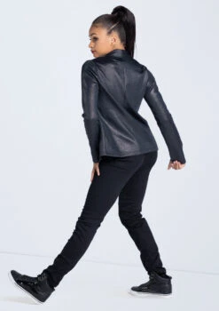 Weissman Metallic Foil Blazer