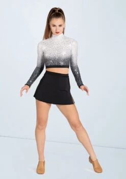 Weissman Classic Mini Skirt -Dance Clothing Store S12519 black 14099 02770.1698450570
