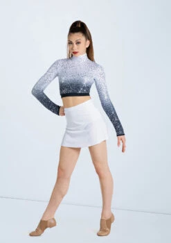 Weissman Classic Mini Skirt -Dance Clothing Store S12519 white 588 01327.1678891477
