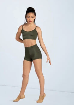 Weissman Lustre Camisole Bra Top 24 Weissman Lustre Camisole Bra Top -Dance Clothing Store SH11076 olive SH11070 olive 2242 02747.1678891517