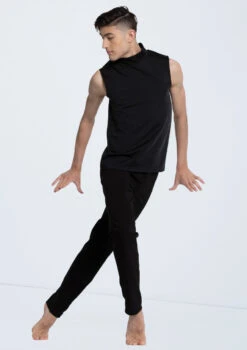 Weissman Boys Fitted Tank -Dance Clothing Store SH12430 black 2057 22081.1678891538